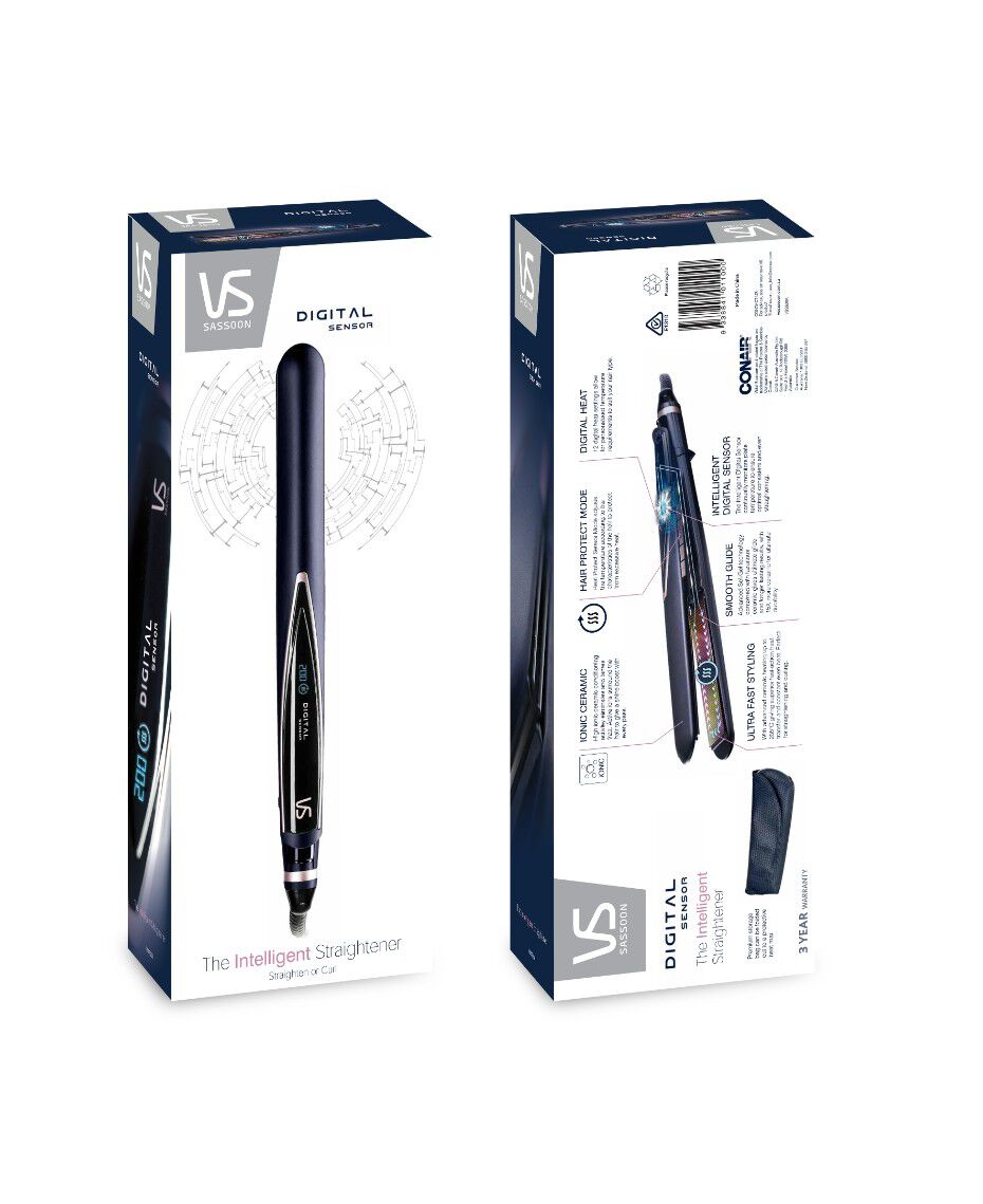 Vs sassoon digital sensor straightener sale